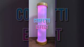 Confetti Effect DIY RGB LED Tube Lamp shorts [upl. by Fitzpatrick]