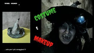 Costume e makeup da vecchia strega Tutorial per i più coraggiosi [upl. by Aihsyt]