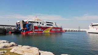 Ferry rapide tanger tarifa ⛴ [upl. by Tavish]