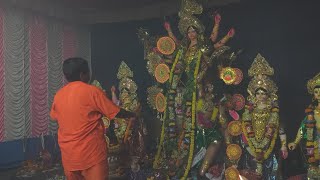 Sandhya Aarti At Kower Poribar Durgotsab 2024 [upl. by Frederik]