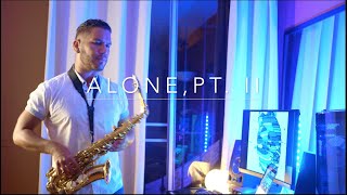 Alone PtII  Alan Walker amp Ava Max Samuel Solis Saxohpone cover [upl. by Zigmund360]