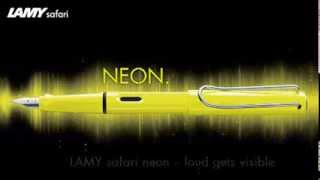 Lamy Safari Neon Yellow [upl. by Nyrol635]