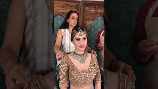 Bride पर कोन सी jewellery अच्छी लग रही है shorts bride groom wedding parulgargmakeup [upl. by Bivins]