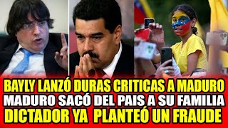 🔴JAIME BAYLY REVELÓ FRAUDE ELECTORAL DE MADURO EN VENEZUELA quotDICTADOR YA SACÓ A SU FAMILIA DEL PAISquot [upl. by Vite119]