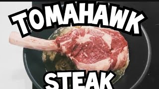 Tomahawk steak frying and Oven [upl. by Ormiston]