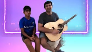 Father vs Son Guitar Battle Who Played It Better  2 Days of Practice [upl. by Azilanna445]