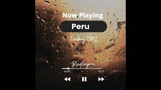 Peru  Fireboy DML Acoustic Version [upl. by Ainad]