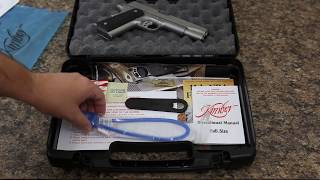 Kimber 1911 45 Custom 2 SS Unboxing [upl. by Wittie]