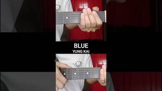 Blue  Yung Kai  Guitar Tutorial For Beginners Easy Chords easychords blueyungkai [upl. by Gensler187]