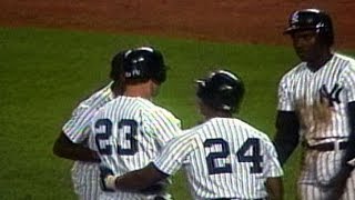 BOSNYY Mattingly hits recordsetting grand slam [upl. by Nitsirk]