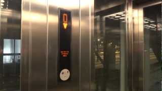 KONE MonoSpace MRL Traction elevator  Kungsbron Sthlm Centralstation Stockholm Sweden [upl. by Assenev561]