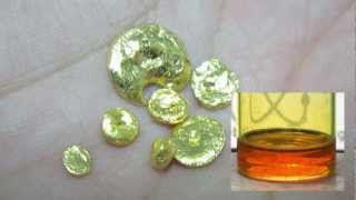 Make Gold from Chloroauric Acid [upl. by Etnaid]