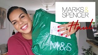 MARK AND SPENCER PLUS SIZE NEW IN AUTUMN FASHION TRY ON HAUL  OCTOBER [upl. by Hsina]