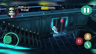 LEGO Star Wars The Force Awakens  Escape from the FinalizerFinalizer Hangar walkthrough 100 [upl. by Telfer]