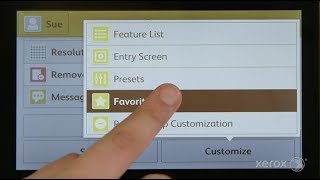 Adding Personal Favorites to your Xerox VersaLink Multifunction Printer [upl. by Akiras]