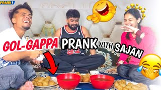 Sajan Naal Prank😂 mission complete😬😜  Taniya Sajan Vlogs  PRANK VLOG😎￼ [upl. by Tybie317]