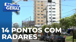 14 pontos com radares e controladores de velocidade passam a multar a partir de segunda em Londrina [upl. by Yllas]