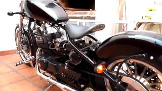 Bobber Jawa Argentina escape sin catalizador [upl. by Isaacs]