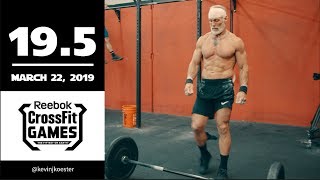 Kevin Koester 195 CrossFit Open WOD Full Workout  Recap [upl. by Assilem]