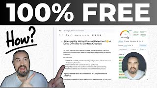 FREE AI Writer Tutorial How To Write Content Faster amp Easier 💯 [upl. by Neelloc]