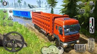 Truck Simulator Game Punjub Body Heavy Transport Driving  Truck Game Android Gameplaytruck [upl. by Eiramnwad860]