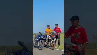 Dosti ho to AISI🤣 automobile ktm funny tamil comedy love sumonstunts ktmbike stunt ktmduke [upl. by Ylellan]