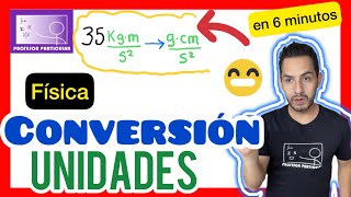 ✅​CONVERSIÓN de UNIDADES físicas 𝐌é𝐭𝐨𝐝𝐨 𝐝𝐞 𝐞𝐥𝐢𝐦𝐢𝐧𝐚𝐜𝐢ó𝐧 😎​🫵​💯​ Física [upl. by Acinnod]