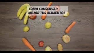 Cómo conservar los alimentos frescos [upl. by Croner]