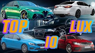 TOP 10 Most Affordable European Luxury Cars 2010  2024 [upl. by Enitsenre52]