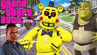 GTA 5 ქართულად ადამიანი ობობა შრეკი პიტერი კვალზე გასვლა [upl. by Enehs]