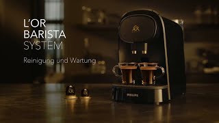 LOr Barista How to clean and maintain without milkfrother [upl. by Tsirhc]