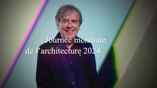 Journée mondiale de larchitecture  Entrevue avec Pierre Thibault [upl. by Artemas218]