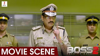 Boss 2  Movie Scene  Jeet Shubhashree Nusraat Faria  Baba Yadav [upl. by Heinrich]