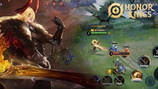 Li Xin domination gameplay Melawan hero top tier Allain  Honor of Kings [upl. by Adlitam213]