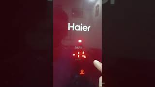 How to Haier Refrigerator Display settings  Haier Display temperature settings [upl. by Cigam]