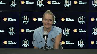 Natalie Jacobs  Post Match Media Availability  HOUvTIG [upl. by Ariahs]