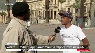 Youth Day 2024  GNU  Cape Town youth express their expectations [upl. by Fisuoy]