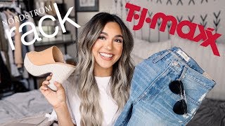 TJMAXXNORDSTROM RACK TRYON HAUL  2019 [upl. by Ayahs]