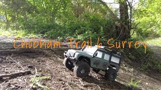 Chobham Trail 6 Surrey uk Traxxas TRX4 [upl. by Ailey]