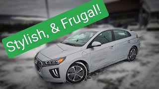 2021 Hyundai Ioniq Preferred PHEV plug in hybrid Quick Review [upl. by Vernier]