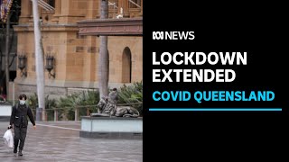 Lockdown extended for Brisbane and Moreton Bay but lifted tonight for other parts of Qld  ABC News [upl. by Ardelis75]