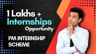 1 Lakhs Internships opportunity in 2024 PM internship Scheme  How to Apply  Eligibility Criteria [upl. by Ellenahc]