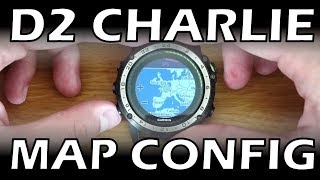 Garmin D2 Charlie  Map Configuration [upl. by Enitsenre]