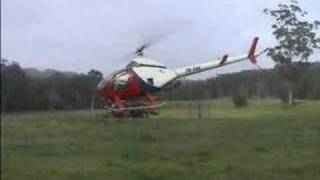 Rotorway Helicopter Takeoff [upl. by Ralph538]