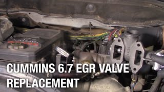 Cummins 67 EGR Valve Replacement  Installation Spotlight [upl. by Zillah]