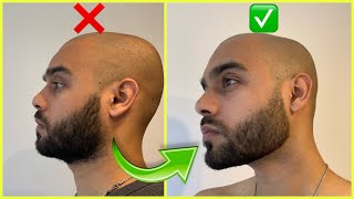 How to trim your beard for AESTHETICS  Sharp Jawline Effect [upl. by Gnolb]