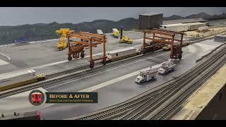 Building a Modern Container Terminal amp Industries in HO Scale [upl. by Karame861]