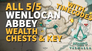 Wenlocan Abbey Wealth Chests amp Key Locked Door Assassins Creed Valhalla [upl. by Jp988]