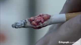 Graphic antismoking advert released in UK [upl. by Wixted660]