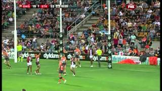 Round 3 AFL  GWS v St Kilda Highlights [upl. by Melisande]